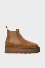 Stivaletto Warm Chelseas Copenhagen in Camoscio Cammello Art CPH259 Suede New Brown