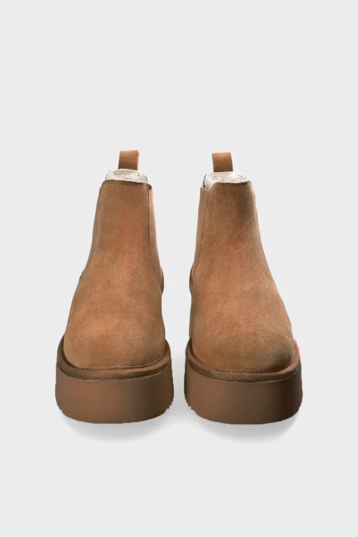 Stivaletto Warm Chelseas Copenhagen in Camoscio Cammello Art CPH259 Suede New Brown, foto 2 di 4