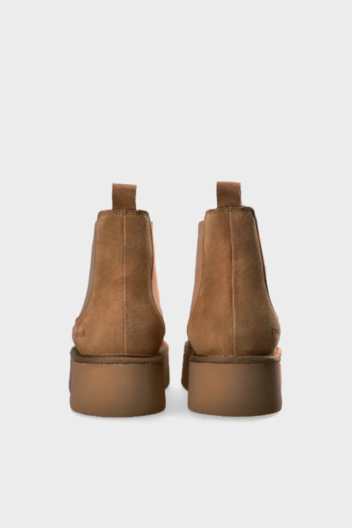 Stivaletto Warm Chelseas Copenhagen in Camoscio Cammello Art CPH259 Suede New Brown, foto 4 di 4