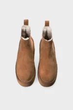 Stivaletto Warm Chelseas Copenhagen in Camoscio Cammello Art CPH259 Suede New Brown - immagine 4