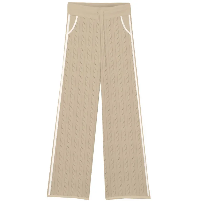 Pantalone in Maglia Mc2 Saint Barth Beige Trecce art. DINARD 11 BEIGE, foto 1 di 1