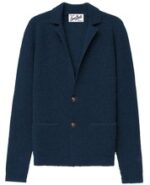 Giacca in Maglia Mc2 Saint Barth Blu art. Eaton Wool 62 Night Blue
