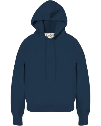 Felpa In Maglia Mc2 Saint Barth Blu art. Elide Wool 62 Night Blue