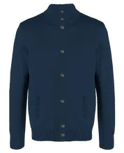 Maglione Bluson Mc2 Saint Barth Blu art. Galway Lambswool 62 Night Blue
