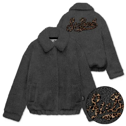 Pellicciotto Mc2 Saint Barth Nero art. Jeanne Teddy Sb Classic Leo 00 Patch