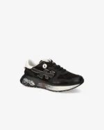 Sneakers Premiata Donna in Pelle e Camoscio Nero art. Lauryn 7803 - immagine 2