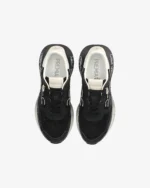 Sneakers Premiata Donna in Pelle e Camoscio Nero art. Lauryn 7803 - immagine 6