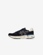 Sneakers Premiata Uomo in Camoscio Blu art. Mick 7716 - immagine 3