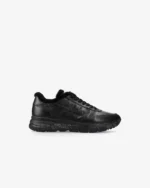 Sneakers Premiata Uomo in Pelle Nera e Pelliccia art. Mick 1453NM