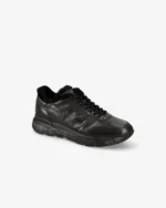Sneakers Premiata Uomo in Pelle Nera e Pelliccia art. Mick 1453NM - immagine 2