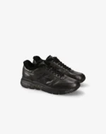 Sneakers Premiata Uomo in Pelle Nera e Pelliccia art. Mick 1453NM - immagine 4