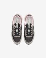 Sneakers Premiata Donna in Tessuto Nero e Camoscio Grigio art. Moerund 7793 - immagine 5