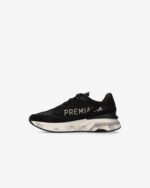 Sneakers Premiata Donna in Camoscio Nero art. Moerund 7799 - immagine 2