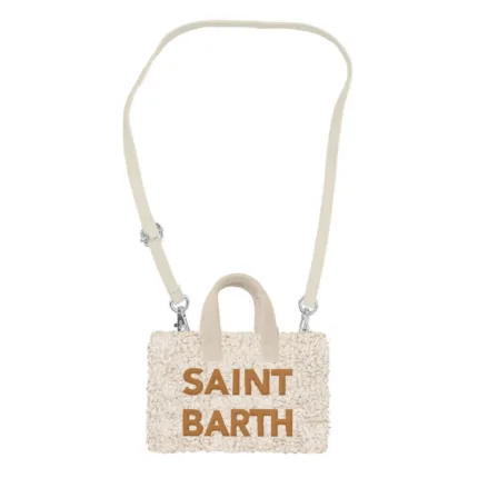 Phone Bag Mc2 Saint Barth Avorio art. Phone Bag Teddy Logo 10 EMB