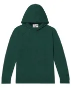 Maglione con Cappuccio In Alpaca Mc2 Saint Barth Verde art. Piccadilly Alpaca  51 British Green