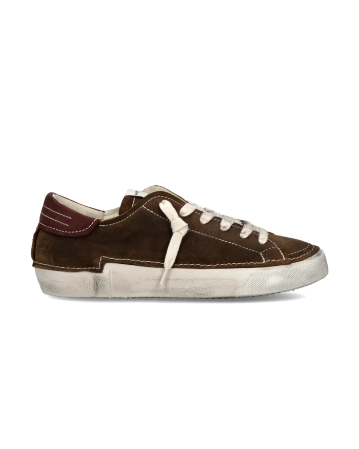 Sneakers Uomo Philippe Model Paris Prsx In Camoscio Marrone art. PRLU DG03, foto 1 di 6