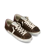 Sneakers Uomo Philippe Model Paris Prsx In Camoscio Marrone art. PRLU DG03 - immagine 2