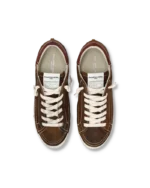 Sneakers Uomo Philippe Model Paris Prsx In Camoscio Marrone art. PRLU DG03 - immagine 3