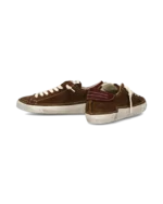 Sneakers Uomo Philippe Model Paris Prsx In Camoscio Marrone art. PRLU DG03 - immagine 5
