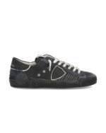 Sneakers Uomo Philippe Model Paris Prsx In Camoscio Nero art. PRLU XP09
