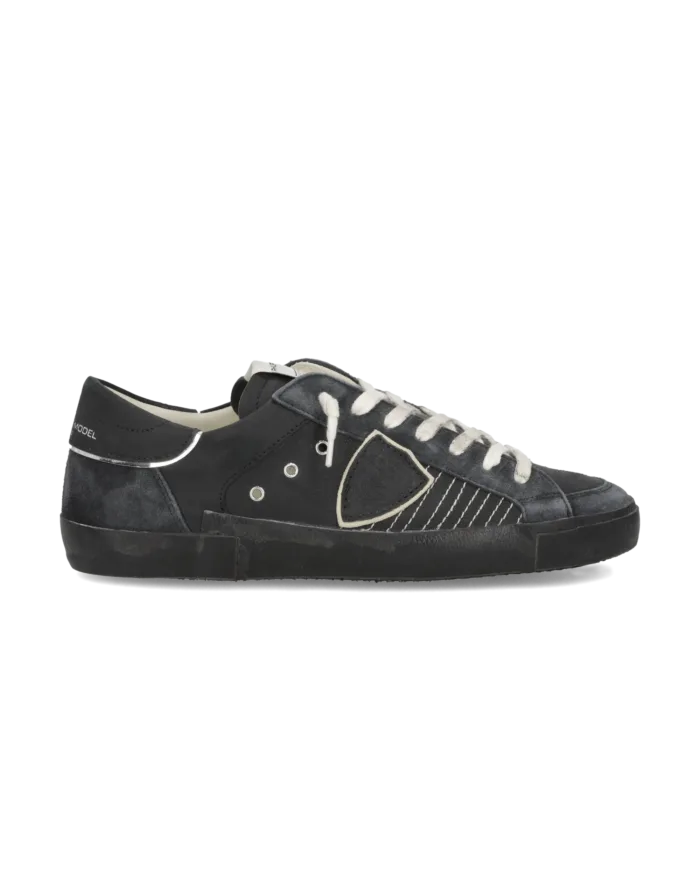 Sneakers Uomo Philippe Model Paris Prsx In Camoscio Nero art. PRLU XP09, foto 1 di 3
