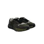 Sneakers Premiata Kids In Camoscio Verde Oliva art. Demi - immagine 2