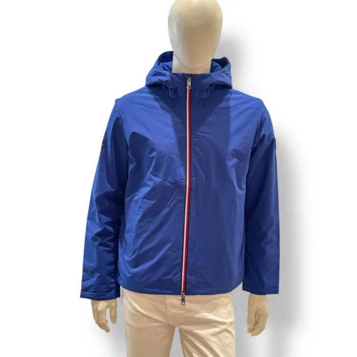 Impermeabile RWB Hooded Jacket Uomo Tommy Hilfiger Blu Elettrico art. MW0MW41082 D03, foto 1 di 3