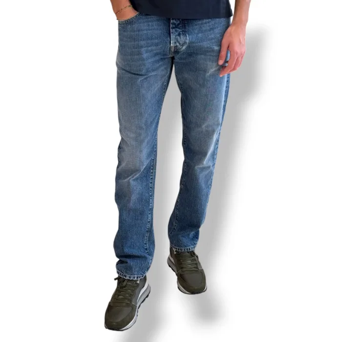 Jeans 5 Tasche Cycle Lavaggio Blu Medio art. CC351P508 Standard D061 L476 Straight, foto 1 di 2