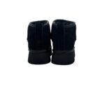 Stivaletto Hoor Basso di Gamba in Camoscio Nero Plateau 3 cm Art Vega Low Black - immagine 6