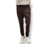 Pantalone Tasca a Filo Michael Coal Brad In Lana Tecnica Nocciola One More Size art. MCBRAMM3089F25L