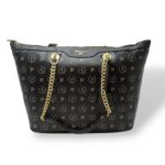 Shopping Pollini In Pelle Re-Heritage Nera con Cerniera TE8410PP02Q2C00A