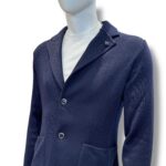 Giacca Lardini in Maglia Blu Art. CNCLJM56J CN65000 850 - immagine 2