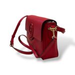 Borsa A Tracolla Pollini in Pelle Rossa con Logo Frontale SC4583PP0NSG0500 - immagine 2