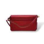 Borsa A Tracolla Pollini in Pelle Rossa con Logo Frontale SC4583PP0NSG0500 - immagine 3