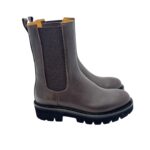 Stivaletto Beatles Donna Anna F in Pelle Testa di Moro art. 9715