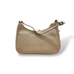 Borsa A Spalla Pollini in Pelle Martellata Avorio con dettaglio Frontale cintura Eritage SC4606PP0NSA111C - immagine 3