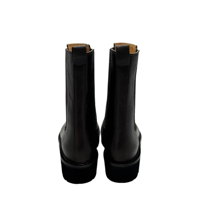 Stivaletto Beatles Donna Anna F in Pelle Testa di Moro art. 9715, foto 6 di 6