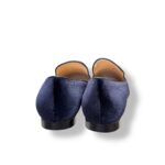 Friulane Twentyfourhaitch In Velluto Blu Con Accessorio Amovibile art. Acrux Blu - immagine 4