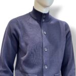 Cardigan Bluson Filippo De Laurentiis in Lana Punto Milano art. BB1MLT WM14M 881 - immagine 2