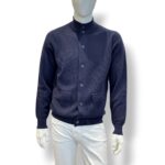 Cardigan Bluson Filippo De Laurentiis in Lana Punto Milano art. BB1MLT WM14M 881
