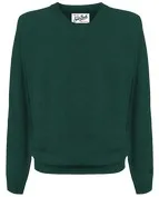 Maglione Girocollo In Alpaca Mc2 Saint Barth Verde art. Regent Alpaca 51 British Green