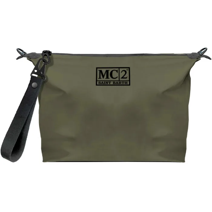 Beauty Case Mc2 Saint Barth Verde art. Seamless Pouch Wax 52 Military, foto 1 di 1