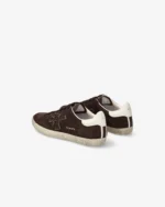 Sneakers Premiata Uomo in Camoscio Marrone art. Steven 7897 - immagine 3