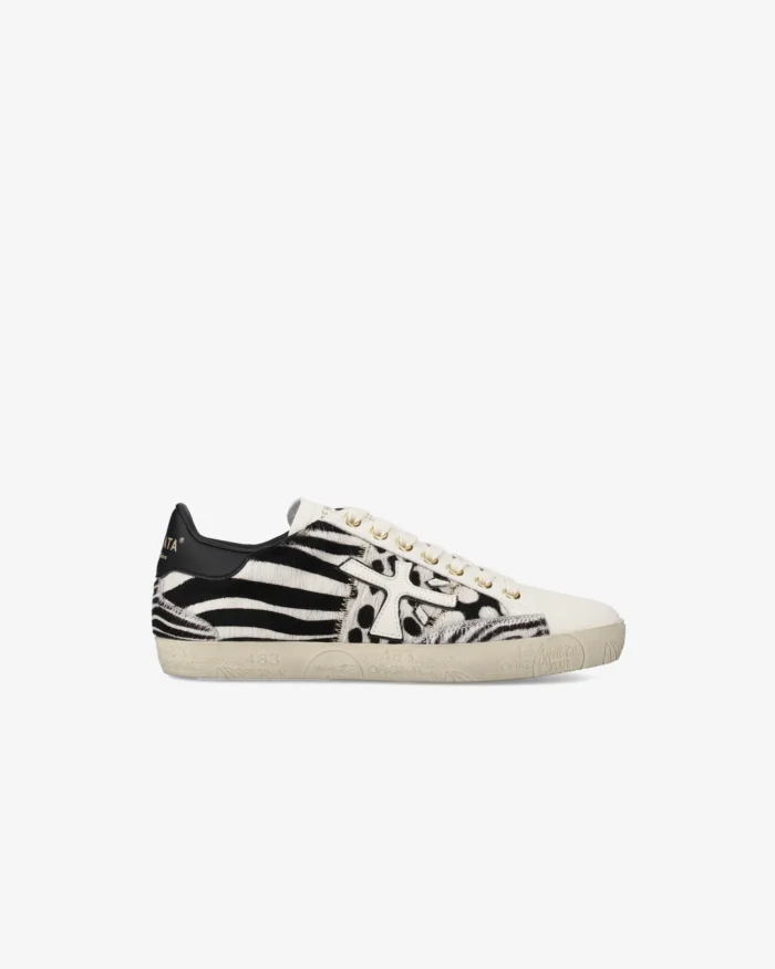 Sneakers Premiata Donna in Cavallino Mix Animalier art. Stevend 7611, foto 1 di 6