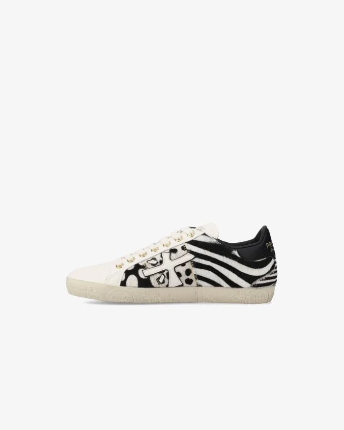 Sneakers Premiata Donna in Cavallino Mix Animalier art. Stevend 7611, foto 5 di 6