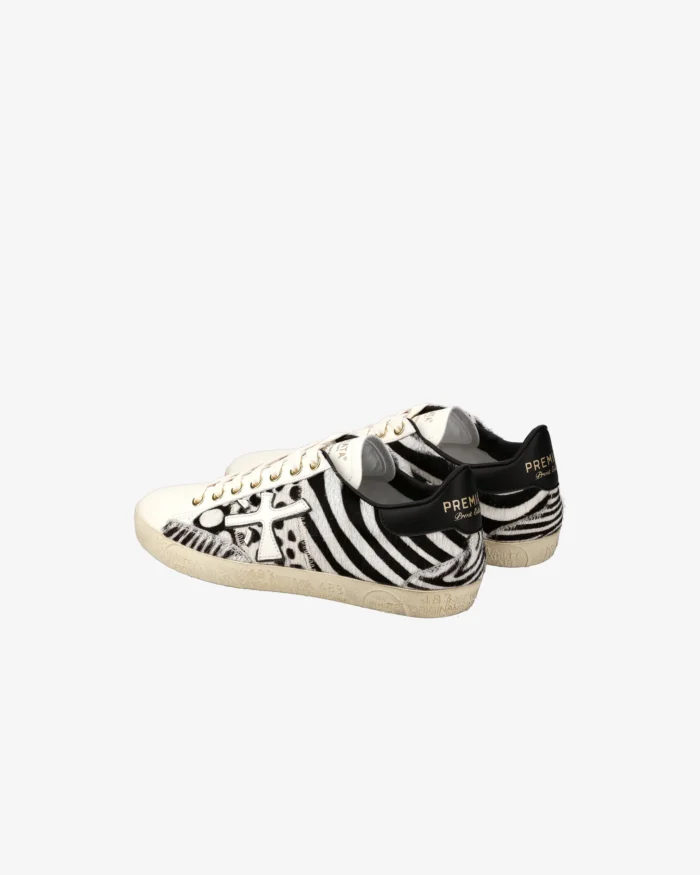 Sneakers Premiata Donna in Cavallino Mix Animalier art. Stevend 7611, foto 3 di 6