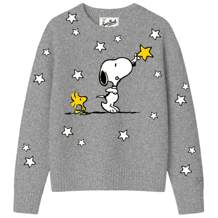 Maglione Mc2 Saint Barth Grigio art. TESSA P PEANUTS TOUCHING STARS 15M, foto 1 di 1