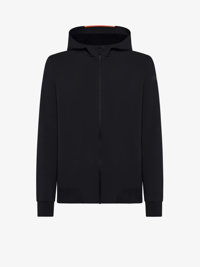Felpa Uomo RRD Surflex Winter Soft Touch Hood Zip Fleece Blu Art. W25192 Col 60, foto 1 di 1