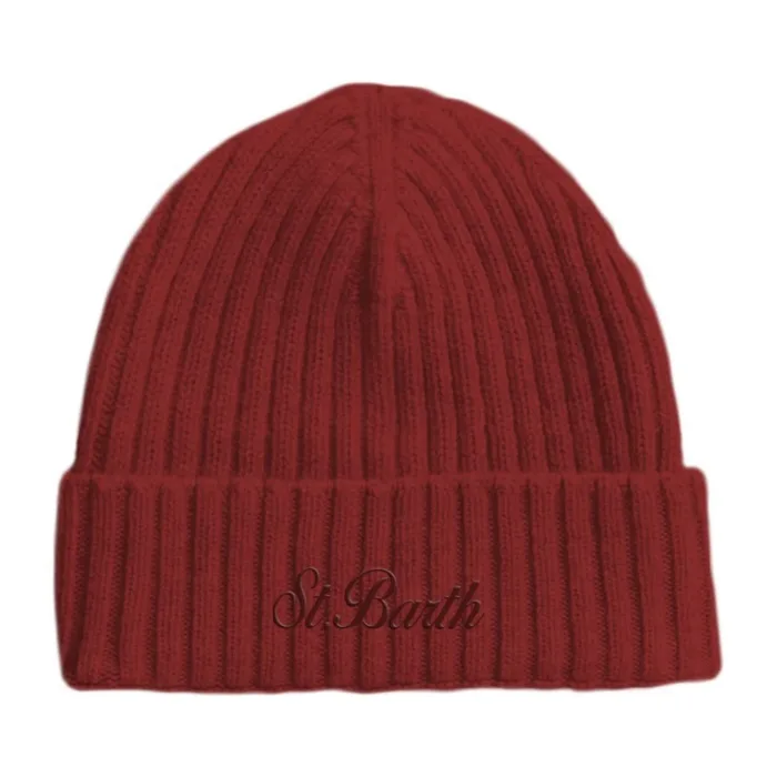 Cappellino in Lana Mc2 Saint Barth Rosso art. Wengen Wool 45M SYRAH RED, foto 1 di 1