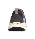 Sneakers Flower Mountain Uomo in Camoscio Grigio e Nylon Navy art. Yamano 3 Man Grey Navy 2C22 - immagine 4